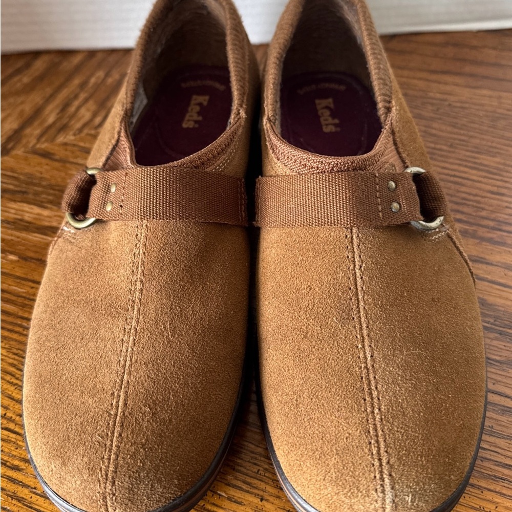 Keds Woman Faux Fur Brown Casual Slip On Shoes